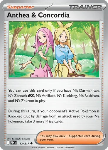 Anthea & Concordia (Reverse Holo)