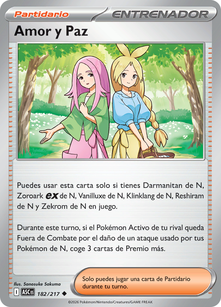 Amor y Paz (Reverse Holo)