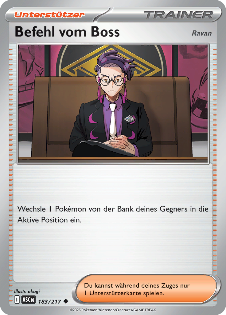 Befehl vom Boss (Reverse Holo)