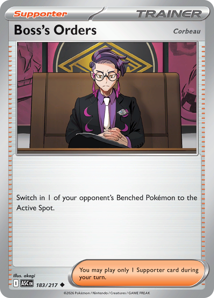 Boss's Orders (Reverse Holo)