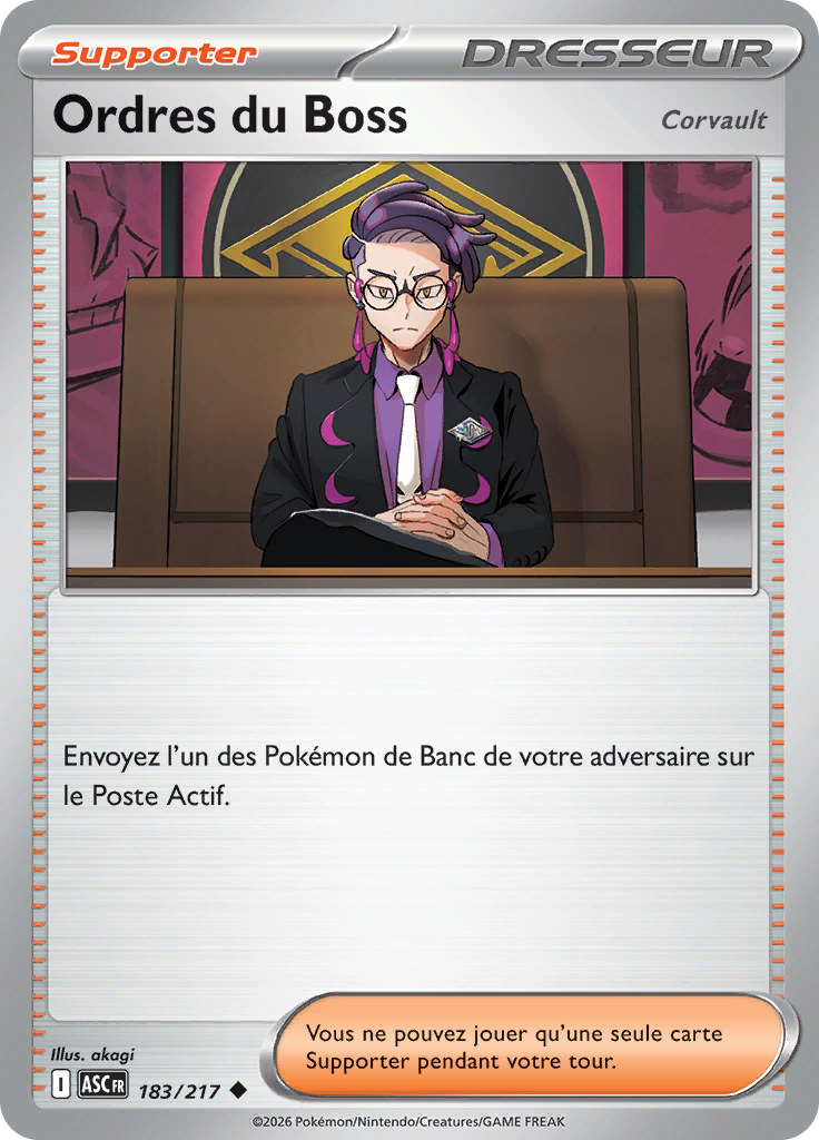 Ordres du Boss (Reverse Holo)