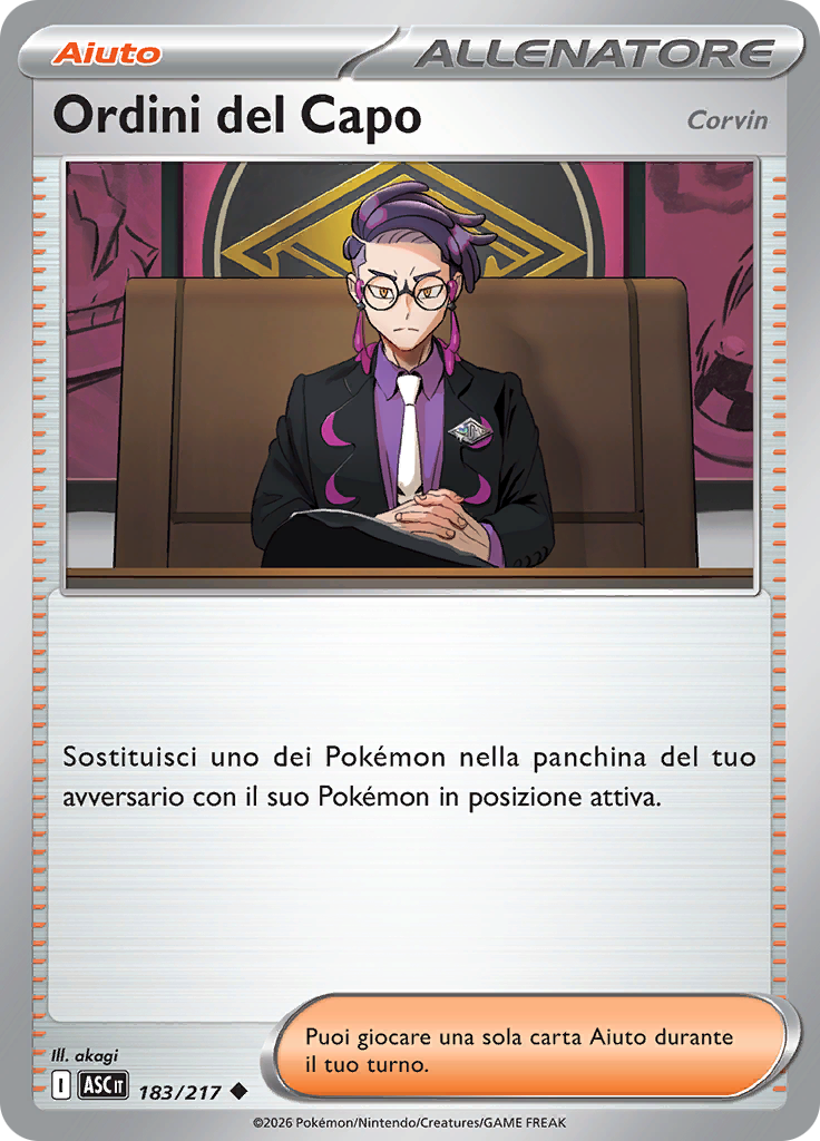 Ordini del Capo (Reverse Holo)