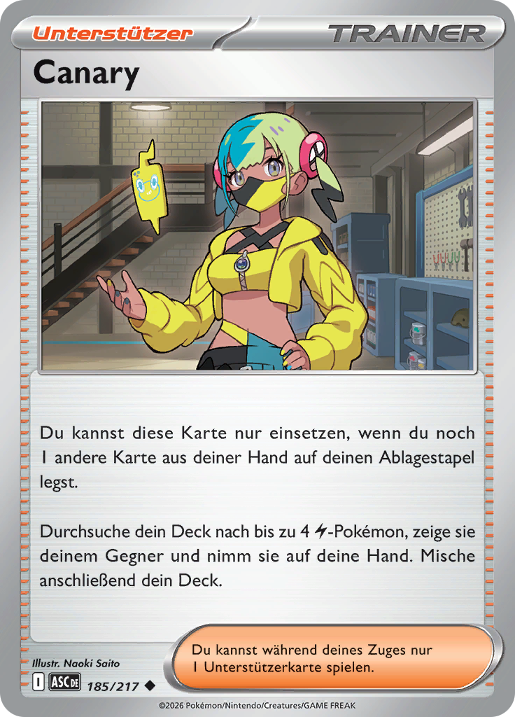 Canary (Reverse Holo)
