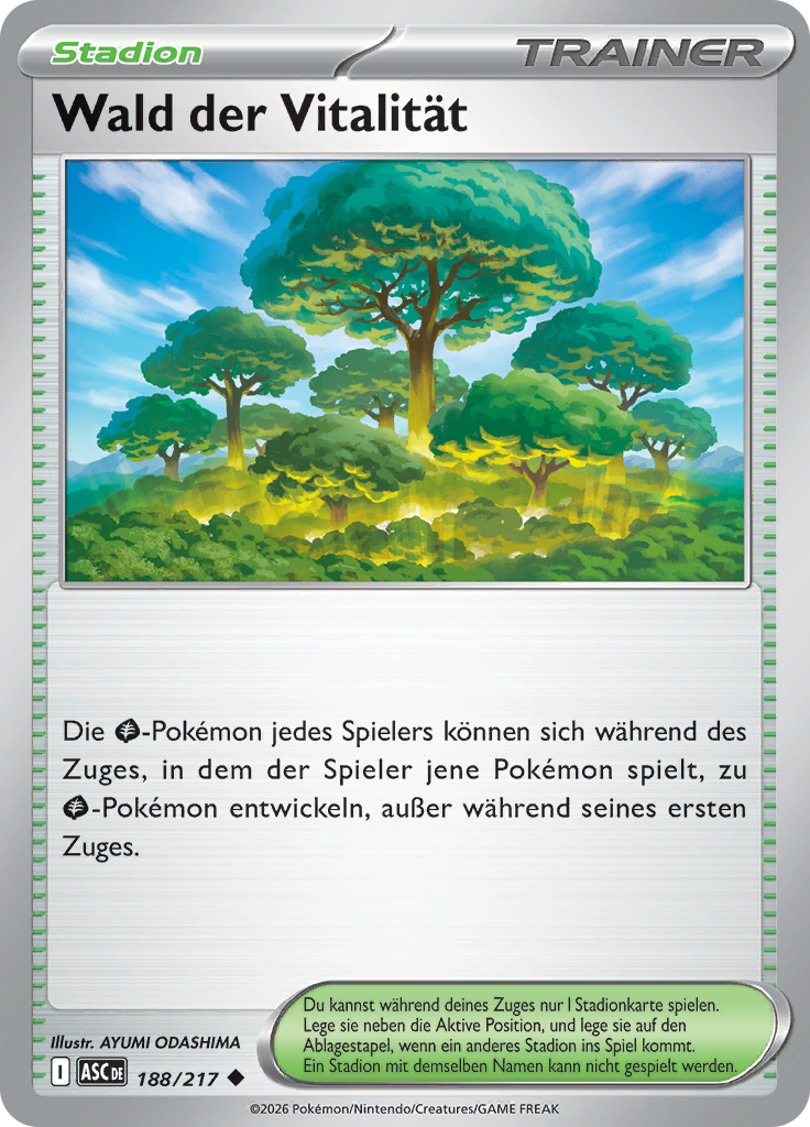 Wald der Vitalität (Reverse Holo)