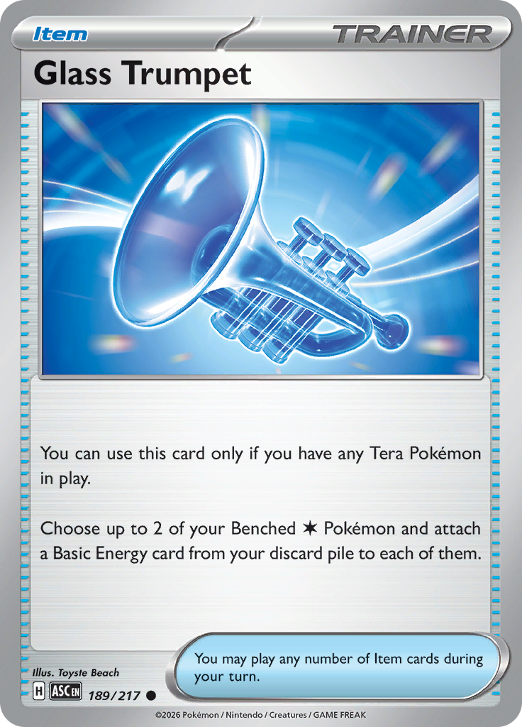 Glass Trumpet (Reverse Holo)