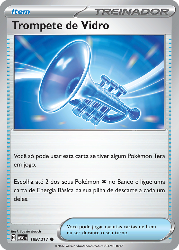 Trompete de Vidro (Reverse Holo)