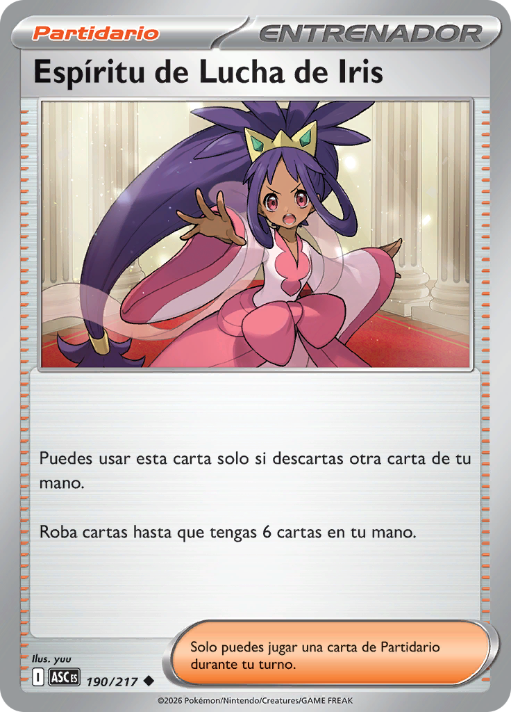 Espíritu de Lucha de Iris (Reverse Holo)