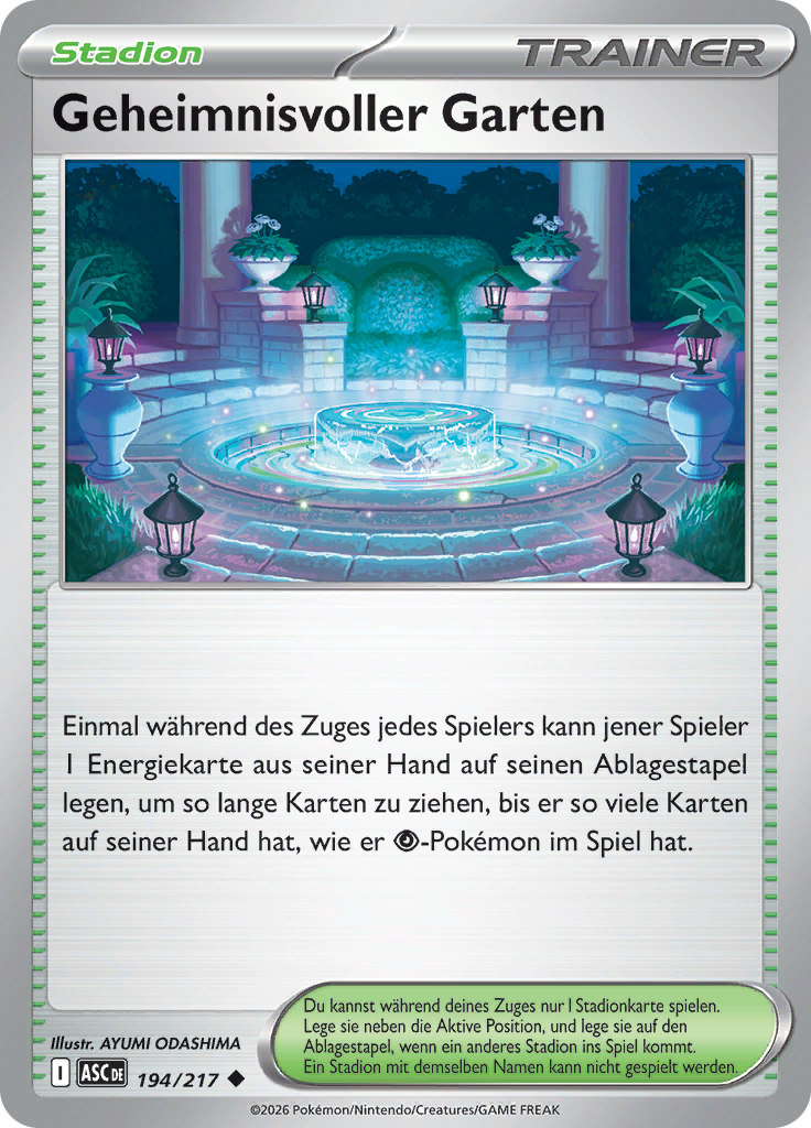 Geheimnisvoller Garten (Reverse Holo)