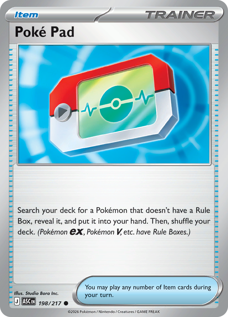 Poké Pad (Reverse Holo)