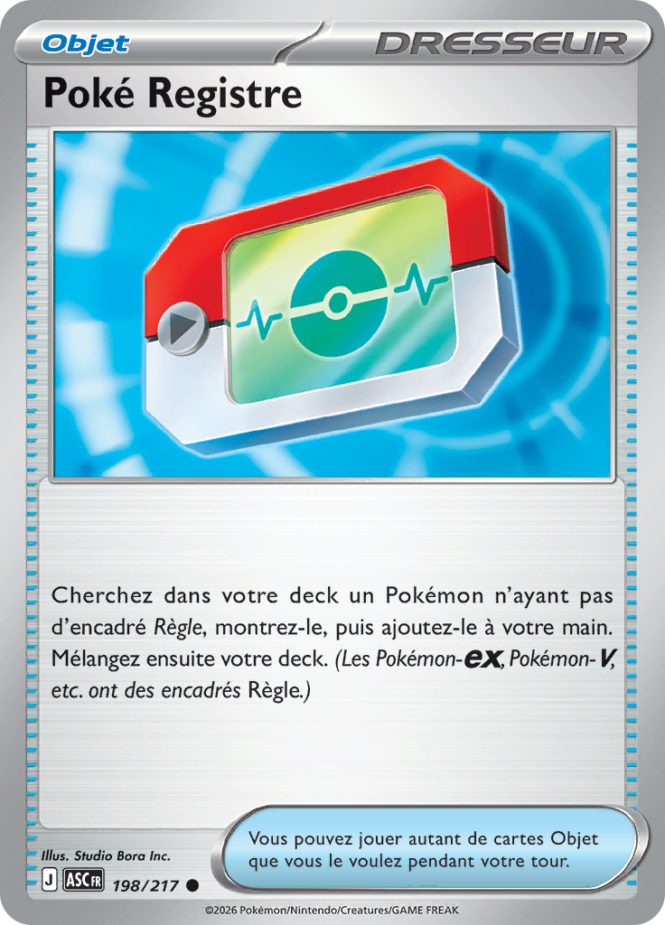 Poké Registre (Reverse Holo)