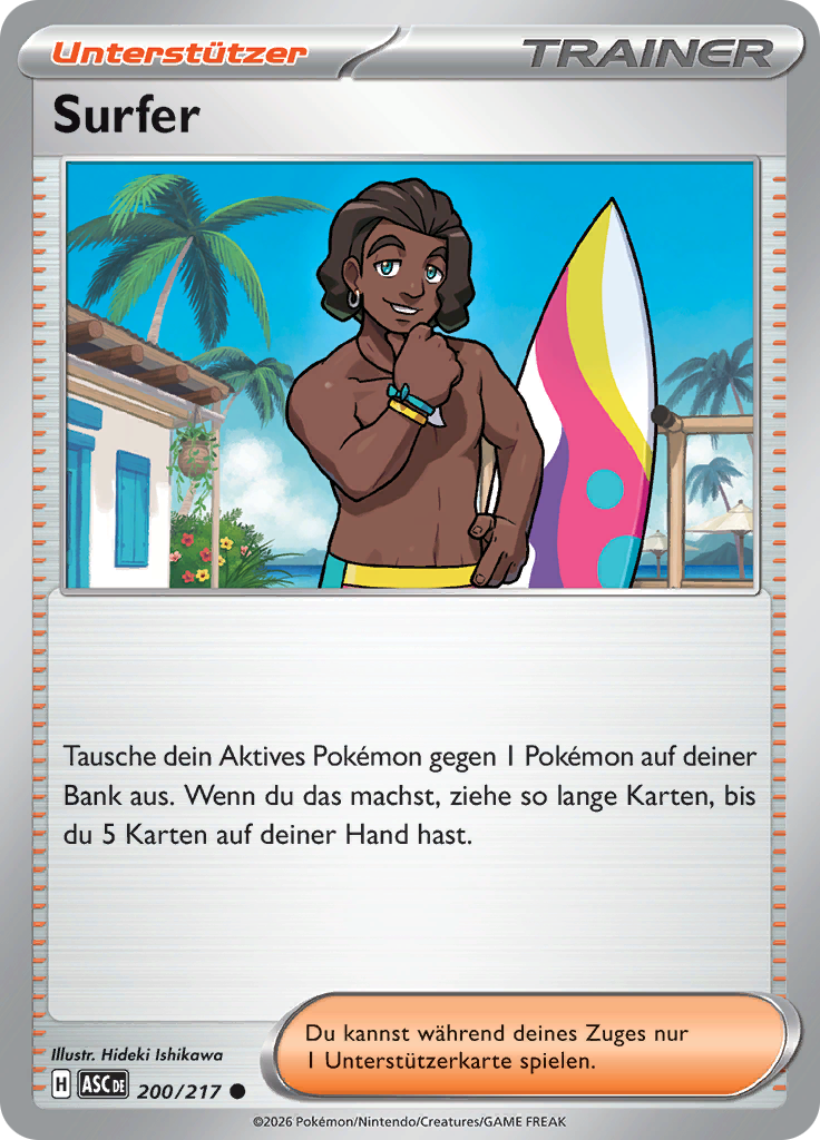 Surfer (Reverse Holo)