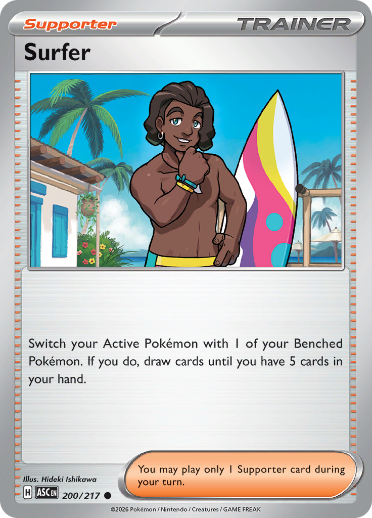 Surfer (Reverse Holo)