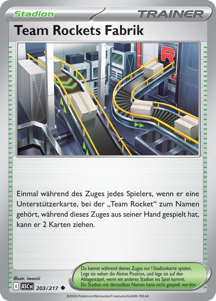 Team Rockets Fabrik (Reverse Holo)