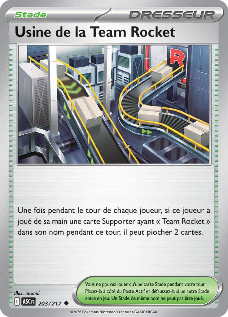 Usine de la Team Rocket (Reverse Holo)