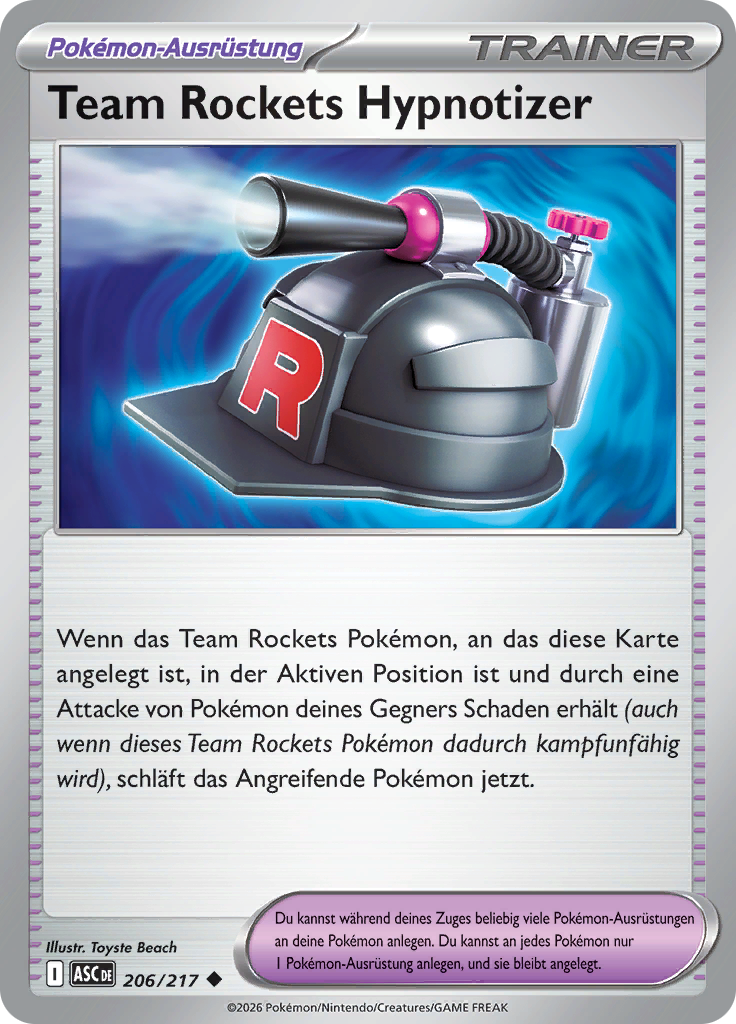 Team Rockets Hypnotizer (Reverse Holo)