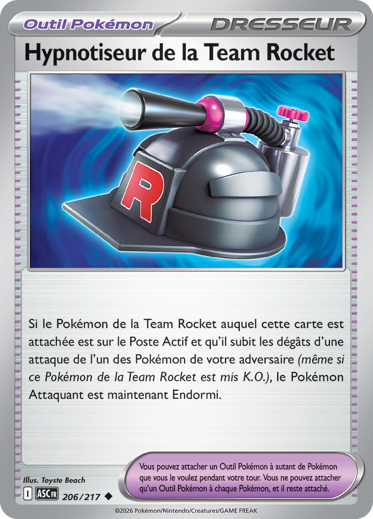 Hypnotiseur de la Team Rocket (Reverse Holo)