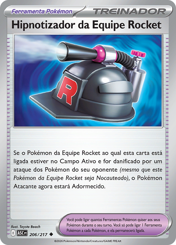 Hipnotizador da Equipe Rocket (Reverse Holo)