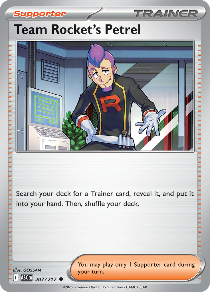 Team Rocket's Petrel (Reverse Holo)