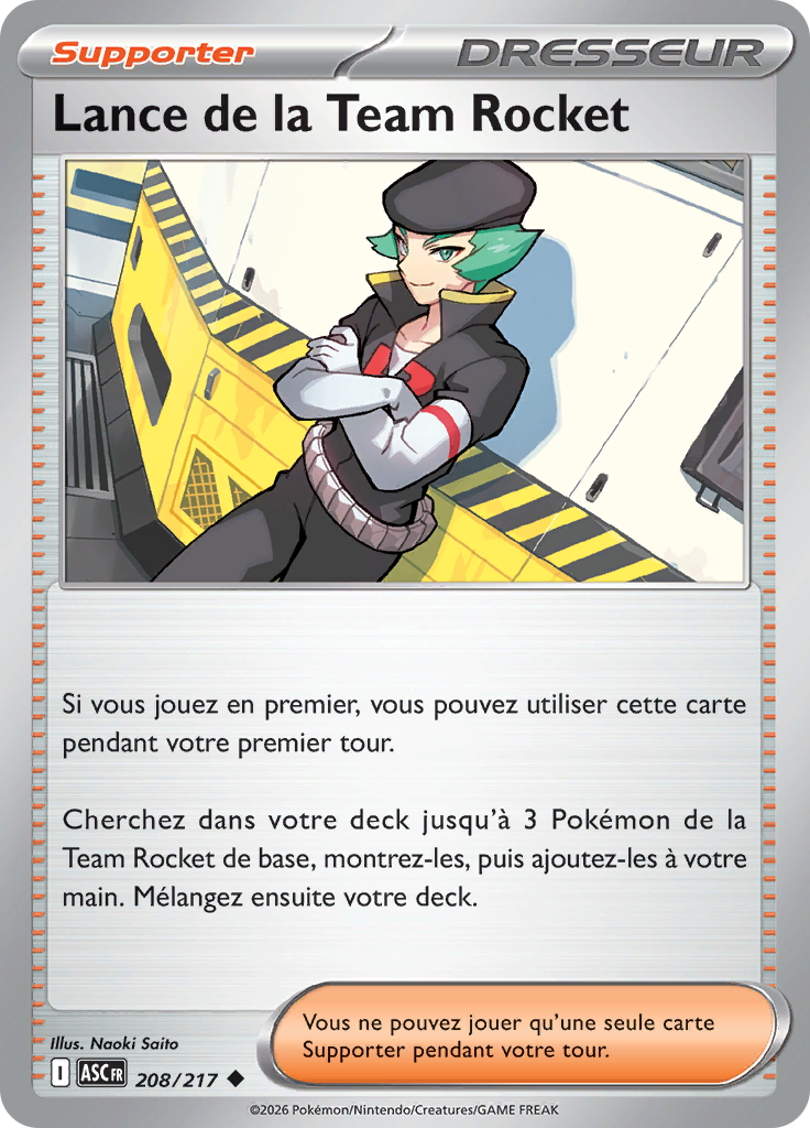Lance de la Team Rocket (Reverse Holo)