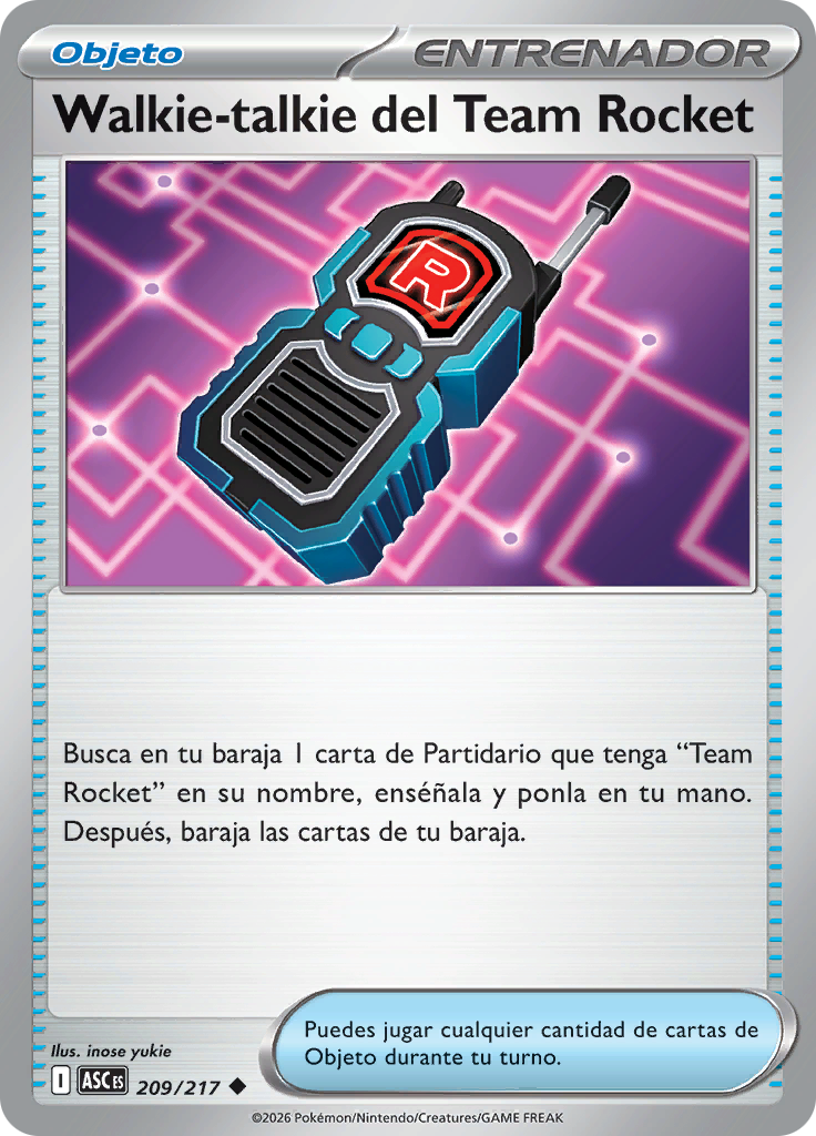 Walkie-talkie del Team Rocket