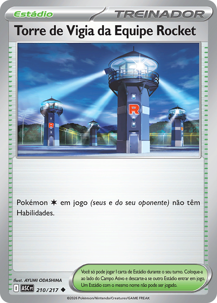 Torre de Vigia da Equipe Rocket (Reverse Holo)