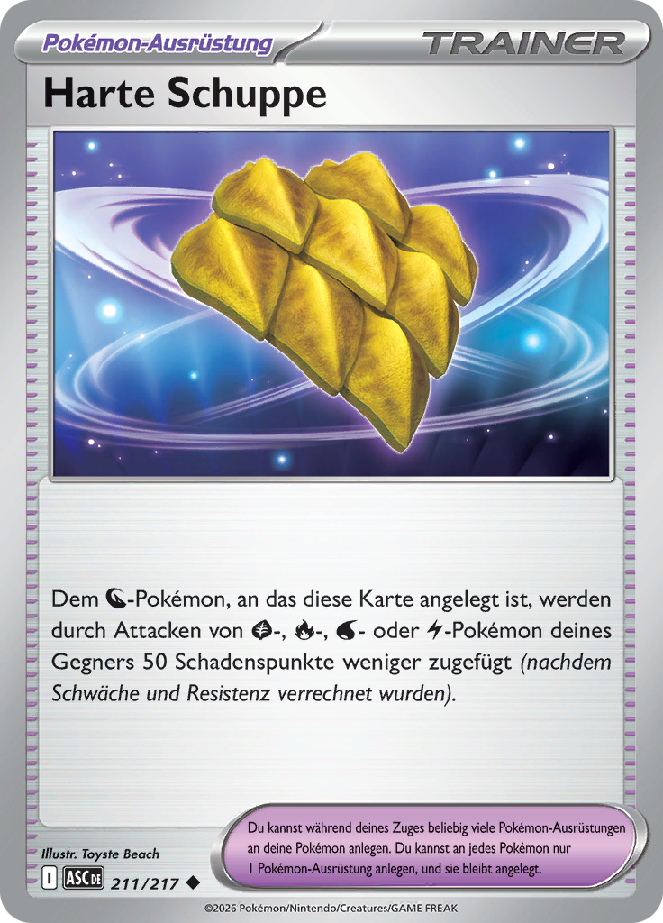 Harte Schuppe (Reverse Holo)