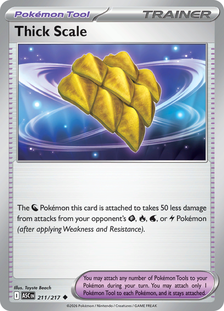 Thick Scale (Reverse Holo)