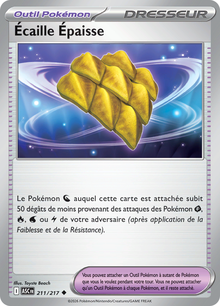 Écaille Épaisse (Reverse Holo)