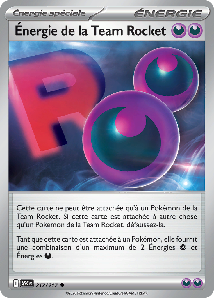 Énergie de la Team Rocket (Reverse Holo)
