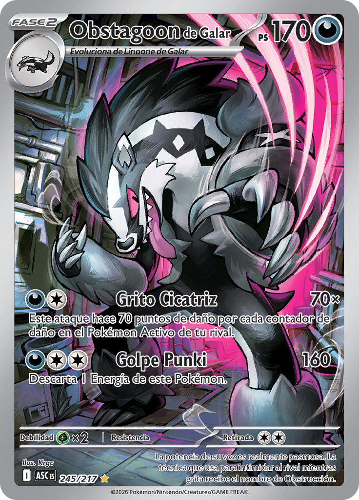 Obstagoon de Galar