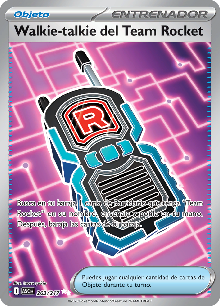 Walkie-talkie del Team Rocket