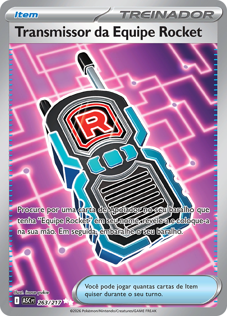 Transmissor da Equipe Rocket
