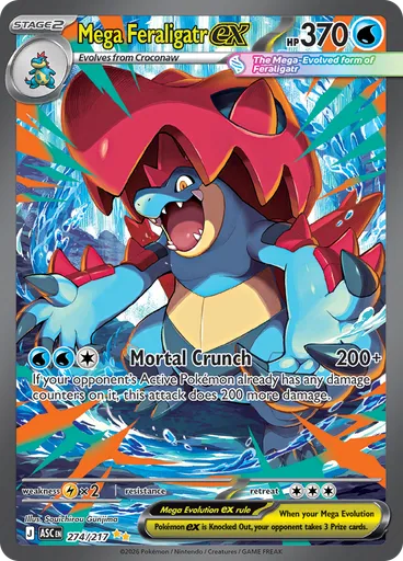 Mega Feraligatr ex