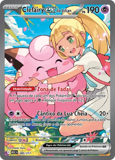 Clefairy ex da Lílian