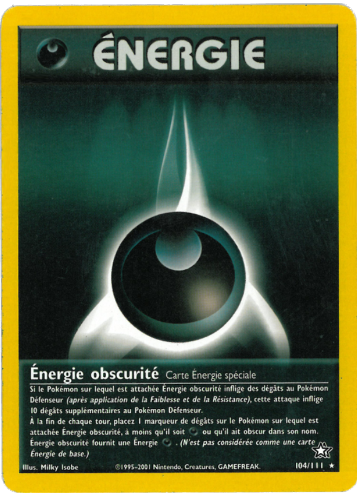 Énergie obscurité (1st Edition)