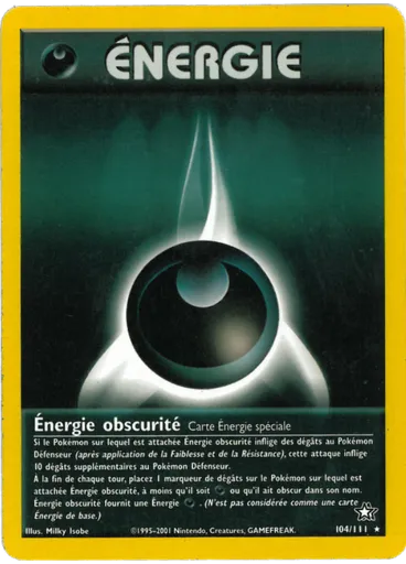 Énergie obscurité
