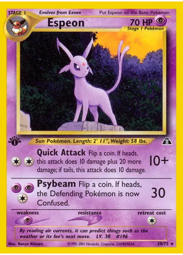Espeon (1st Edition)