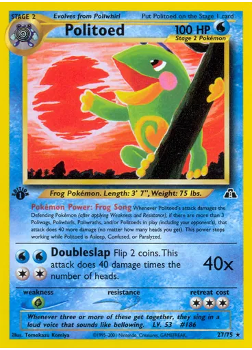 Politoed (1st Edition)