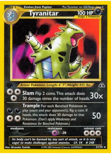 Tyranitar (1st Edition)