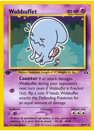 Wobbuffet (1st Edition)