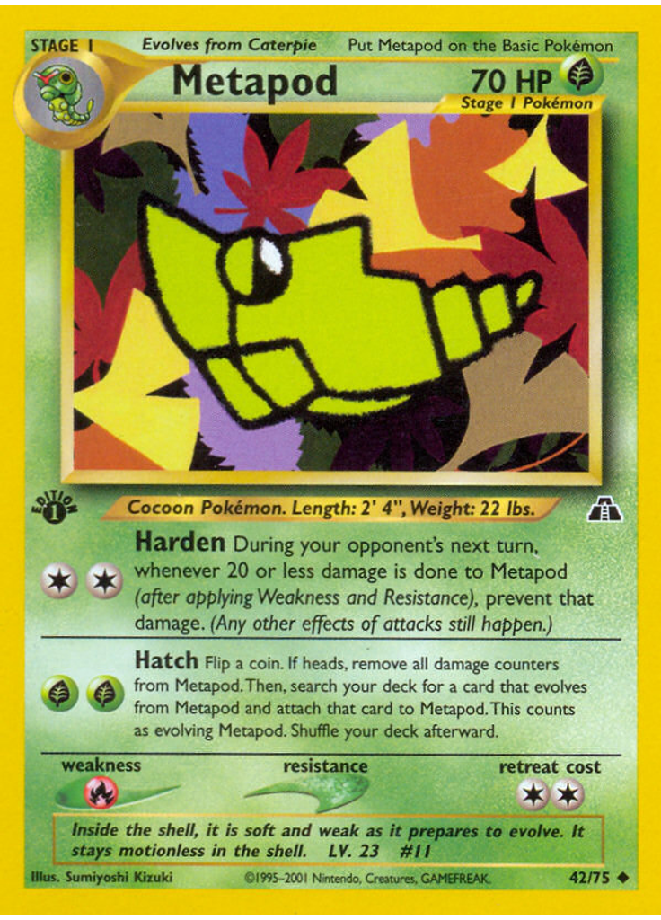 Metapod (1st Edition)