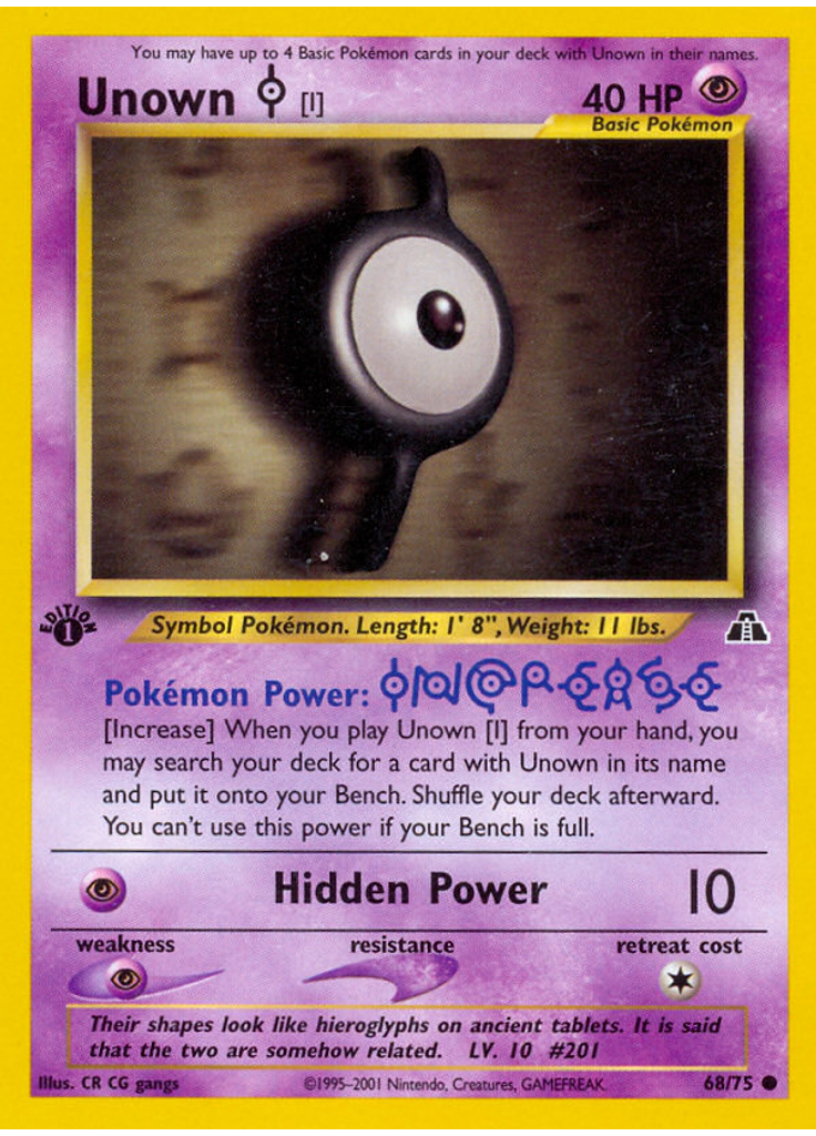 Unown [I]