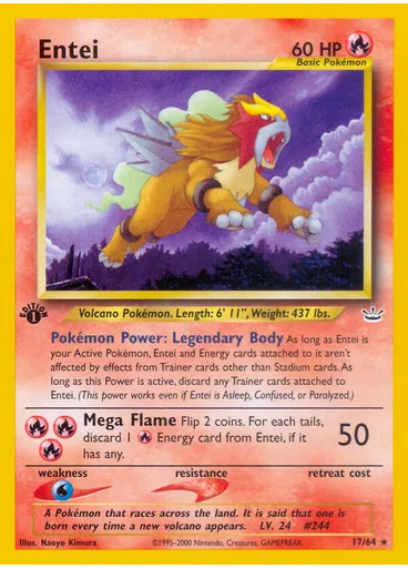 Entei (1st Edition)