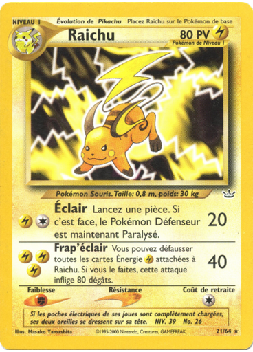 Raichu (1st Edition)