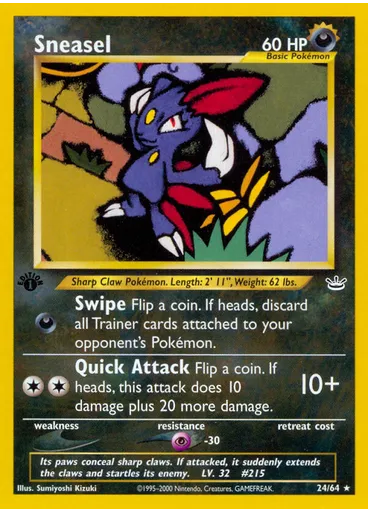 Sneasel (1st Edition)
