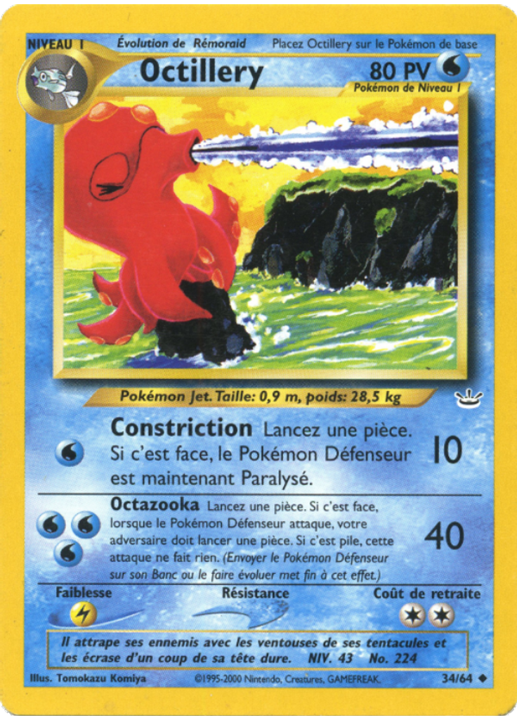 Octillery (1st Edition)