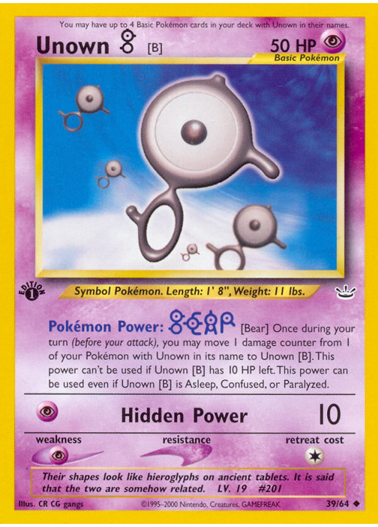 Unown [B]