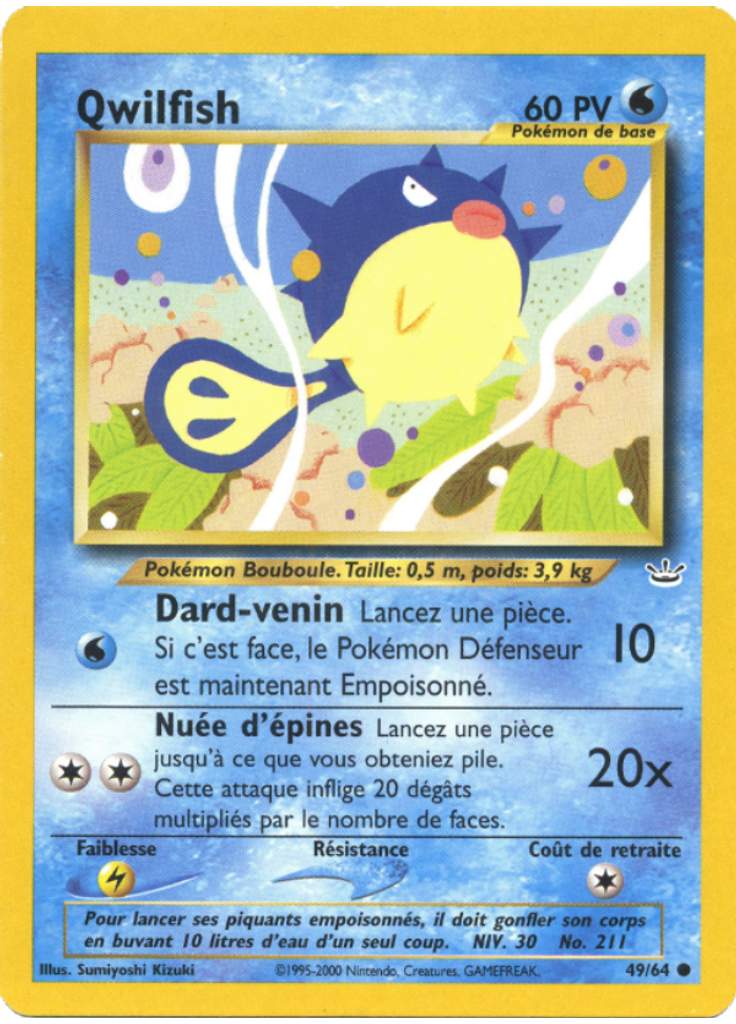 Qwilfish (1st Edition)
