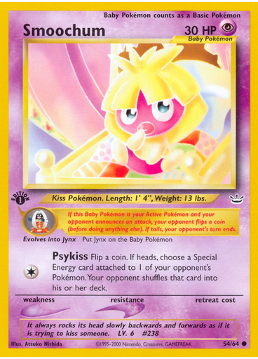 Smoochum (1st Edition)