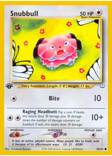 Snubbull (1st Edition)